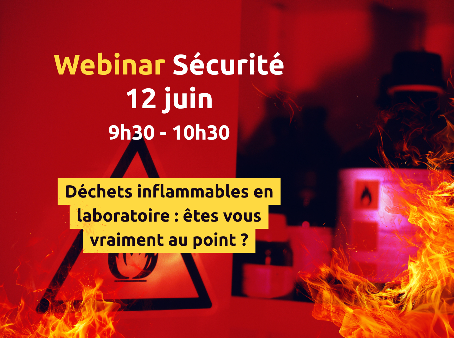 Visuel linkedin ASECOS WEBINAR SECUIRTE Webinar Gestion des déchets inflammables en laboratoires