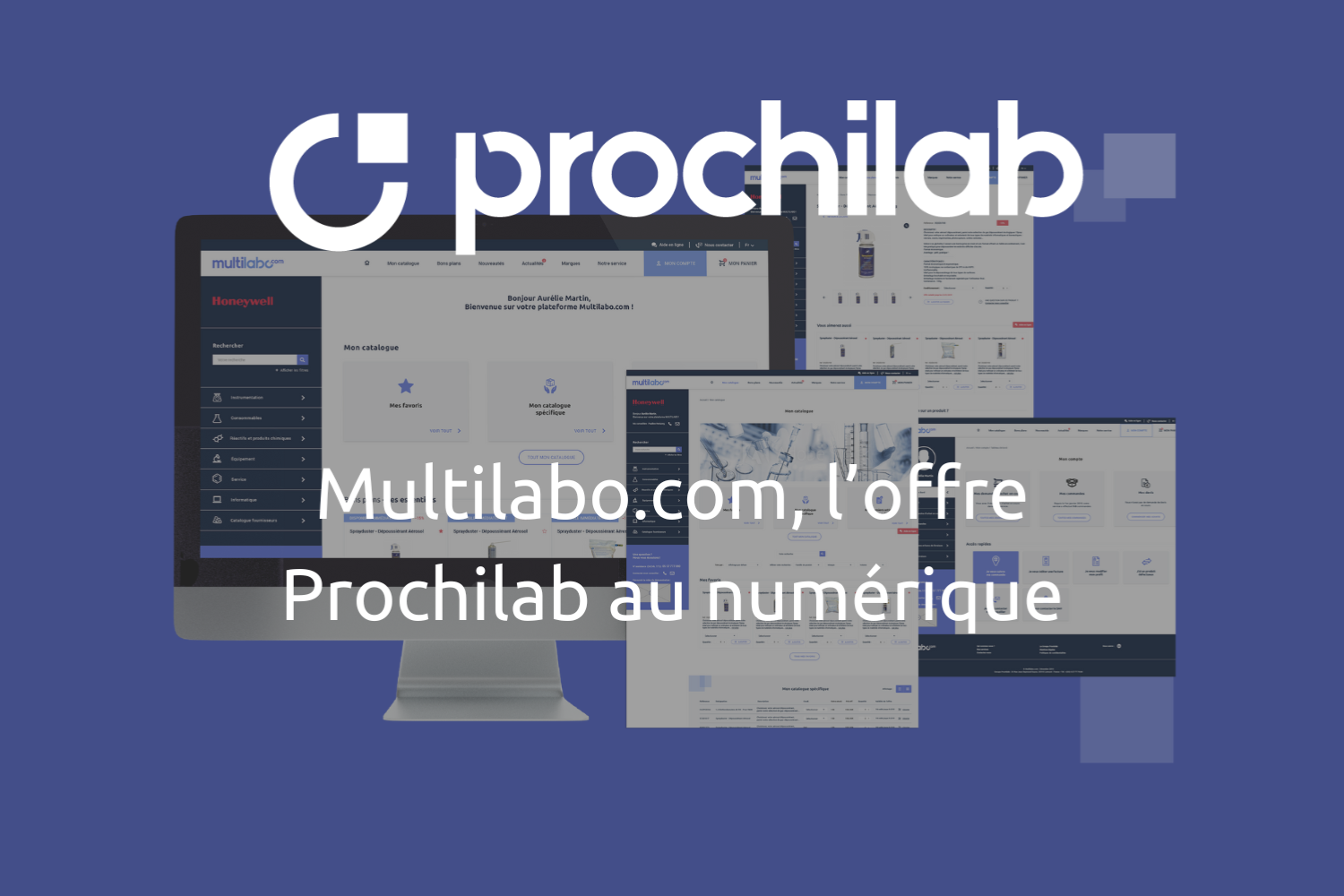 La maîtrise globale de la température, 100% connectée. — Groupe Prochilab